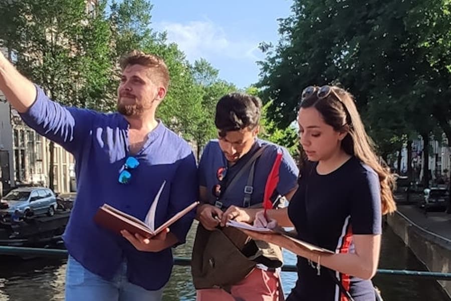 Amsterdam: The Mystery of a Secret Sender, at Self-Guided Tours Amsterdam
