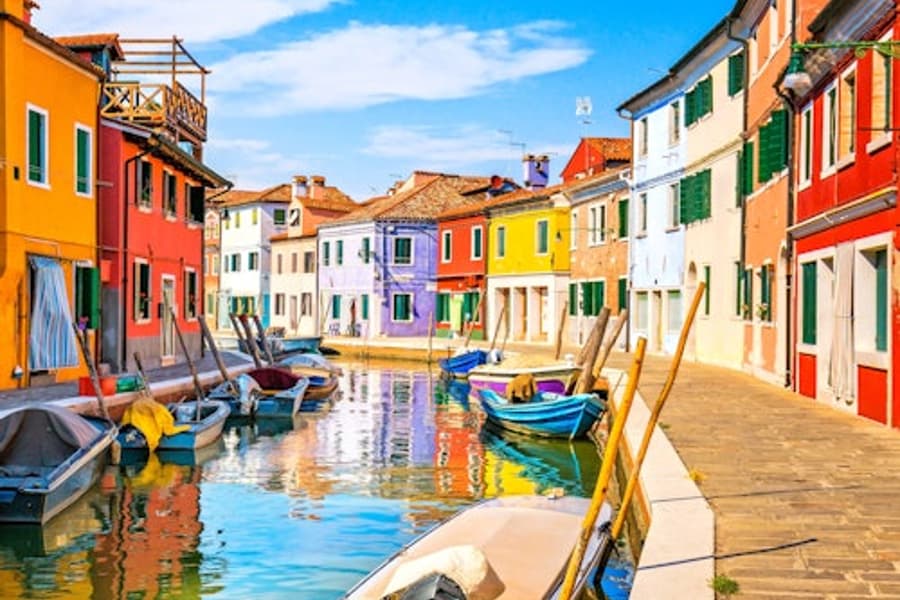 Murano & Burano: Boat Tour From St.Mark's Square + Glassblowing Demo, at Murano and Burano Islands Tours, Venice