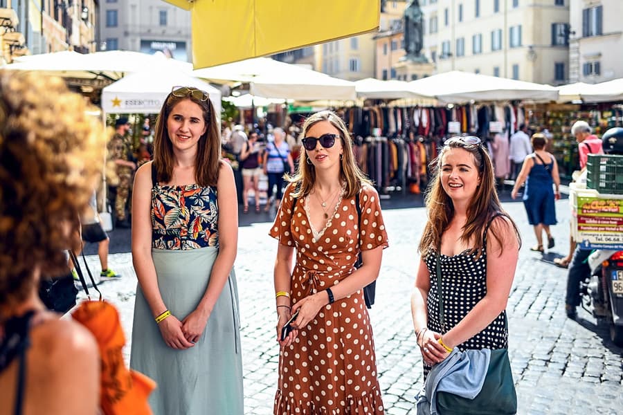 Rome Historic Center Secret Food Tour, at Piazza Navona