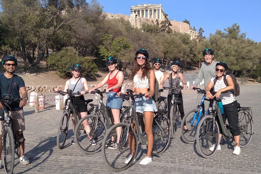 تور دوچرخه برقی آتن, at Athens by bike, Athens