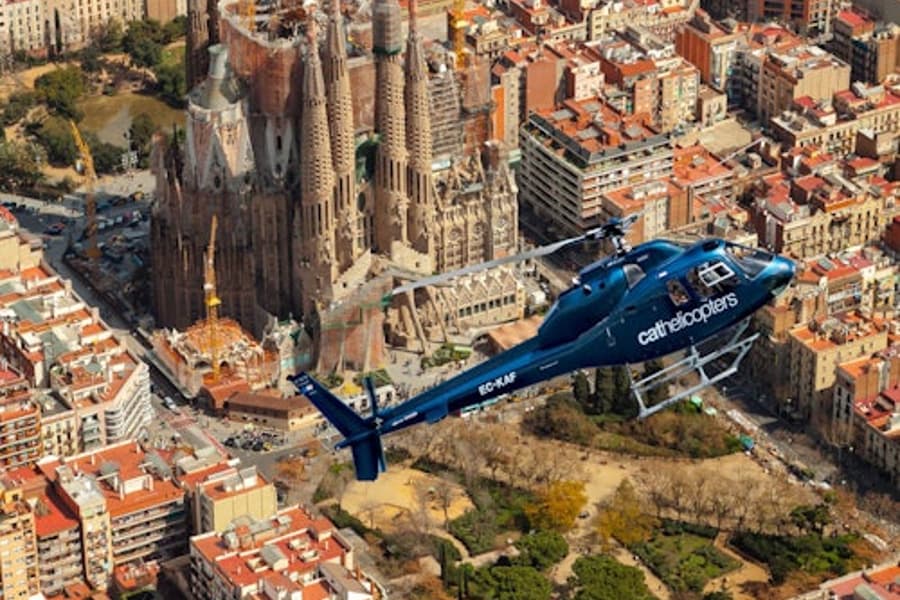 Barcelona Skyline Helicopter Flight, at Barcelona Helicopter Flights