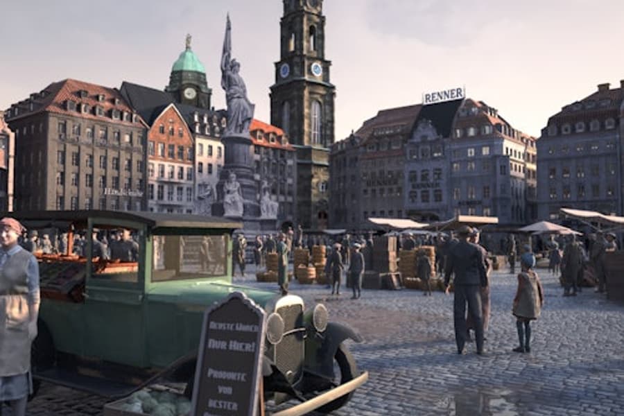 TimeRide Dresden: Guided VR City Tour, Dresden