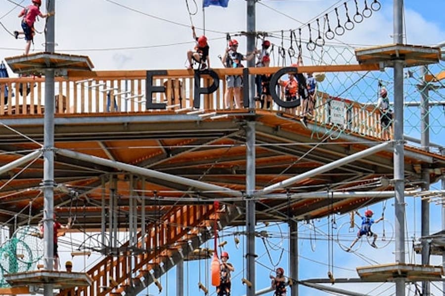 Castle Rock: Пешеходная экскурсия по небу, at Denver The Edge Ziplining, Castle Rock