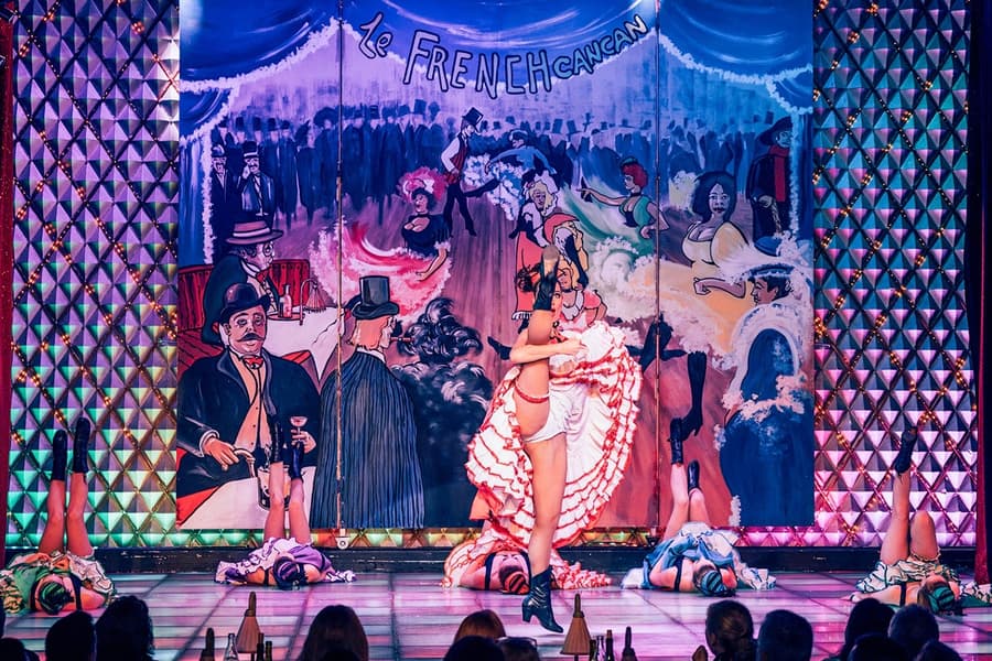 La Nouvelle Eve Cabaret Show with Dinner, at 25 Rue Pierre Fontaine, 75009 Paris, France, Paris
