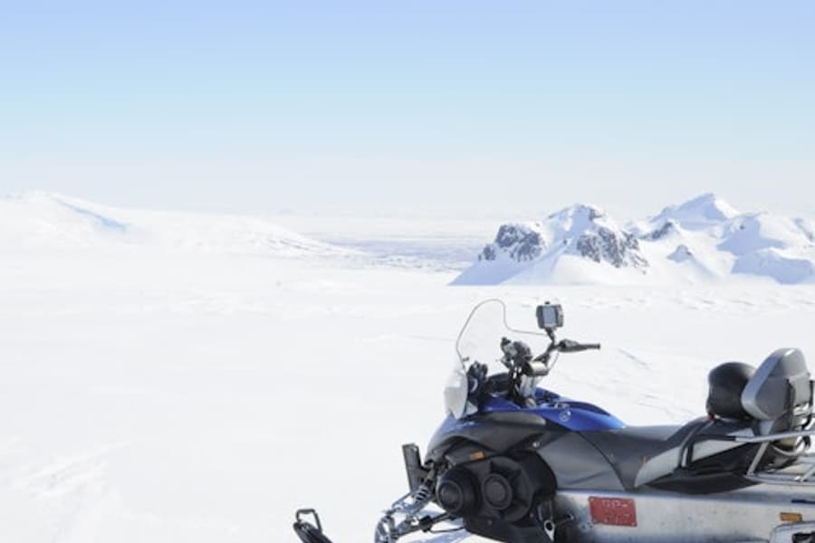 Gullfoss Waterfall: Snowmobiling Tour, Gullfoss