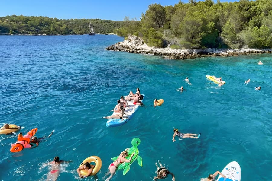From Split: Full-Day Cruise in Hvar & 3 Islands, Split