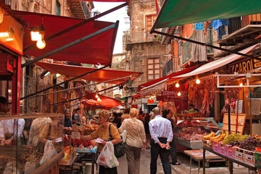 پالرمو: وُچیریا مارکیٹ فوڈ ٹور کے لیے رہنمائی حاصل کریں, Palermo