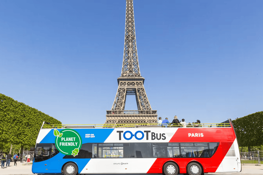 Tours de Ônibus Tootbus Hop-On Hop-Off em Paris, Paris
