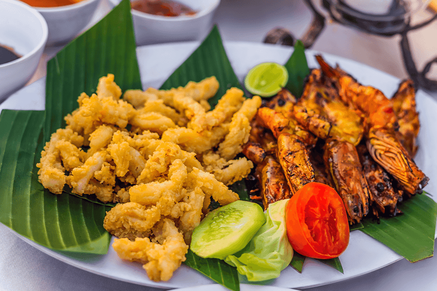 Jimbaran Bali Seafood Dinner at New Dewata Cafe, at New Dewata Cafe