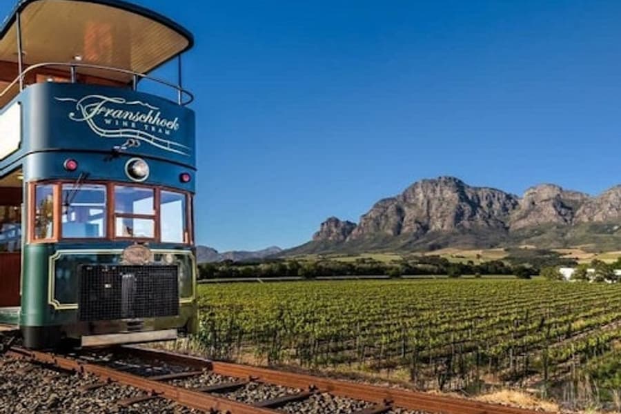 Franschhoek: Hop-on Hop-off Wine Tram Tour from Cape Town