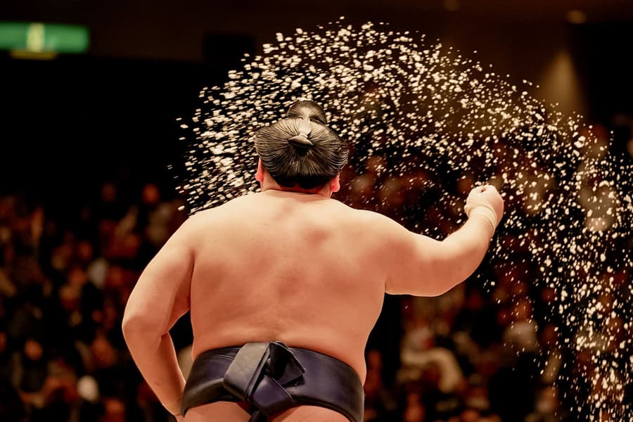 Fukuoka Sumo Tournament LIVE: Reserved Tickets & Private Guide at Fukuoka Kokusai Center (November), Fukuoka