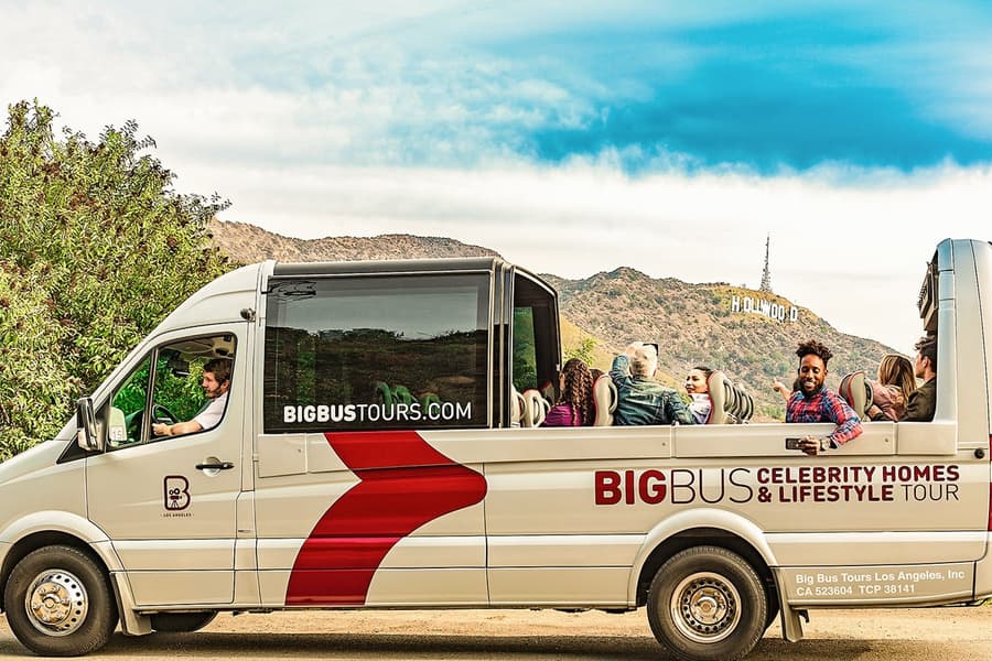 Big Bus: Hollywood Celebrity Homes Bus Tour, Los Angeles