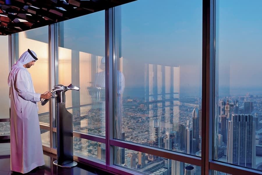 Ingressos para o Pôr do Sol no Burj Khalifa: No Topo (Nível 124 e 125), at Burj Khalifa, Dubai