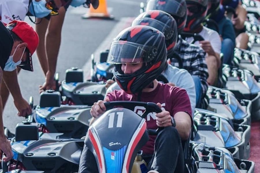 Tenerife: Cursa de Karturi în Aer Liber Las Americas, at Karting Las Americas, Costa Adeje