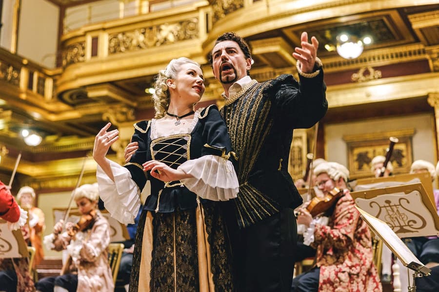 Music Society Vienna: Mozart Concert, Dinner & Carriage Ride at Golden Hall, at Golden Hall