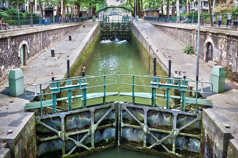 Seine River and Canal Saint-Martin Sightseeing Cruise, at Parc de la Villette