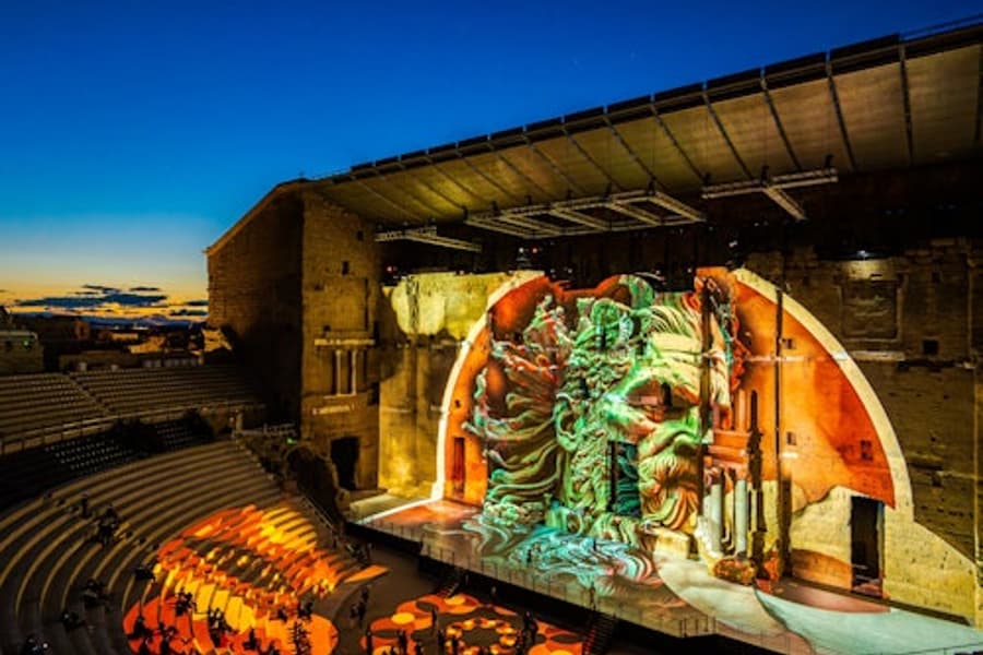 Orange: The Sound Odyssey Show Admission tickets at Théâtre Antique d'Orange