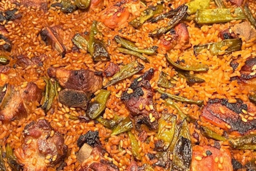 Madrid: Paella & Tapas Cooking Class + Market Visit