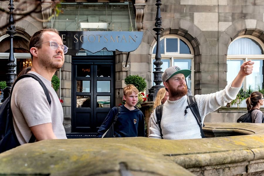 Guided Walking Tour sa Edinburgh na May Temang Harry Potter, at Tron Kirk Market, Edinburgh