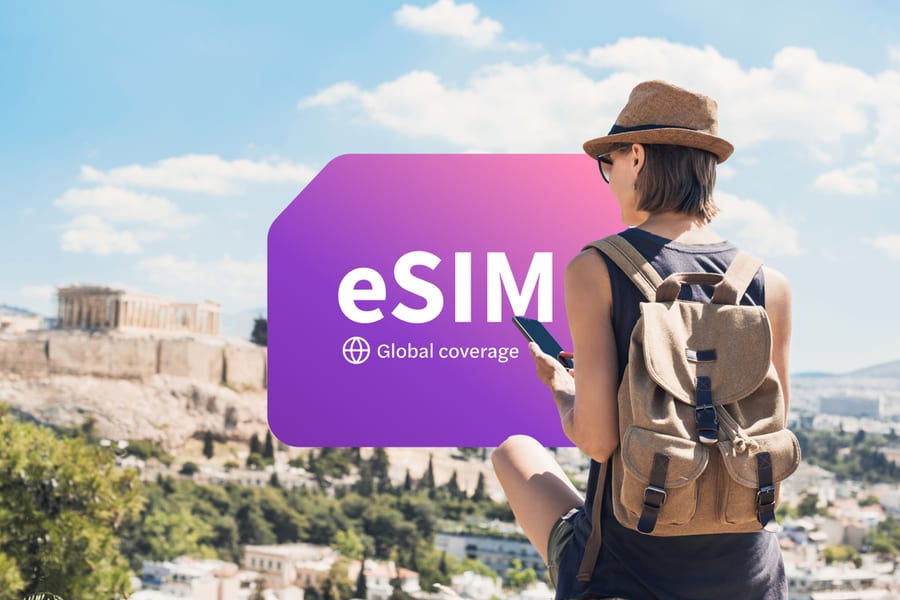 Global eSIM with Unlimited 5G/4G Data: Access to 120 Countries, at New York, NY, USA