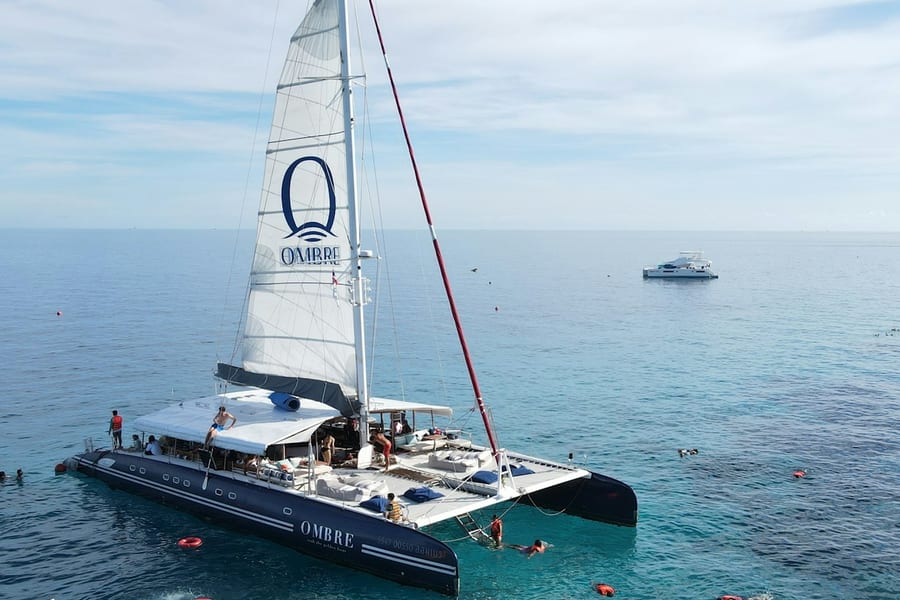 Racha & Coral Island: Ombre Yacht Cruise from Phuket + Lunch & Dinner, at Phuket Cruises & Boat Transfers