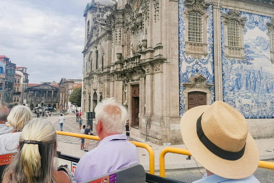 Stadsrondrit: Porto Hop-on Hop-off Bustour met Duoro River Zes Bruggen Cruise, Porto