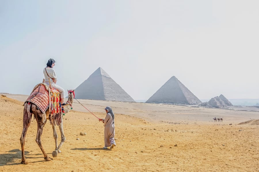 From Hurghada by Flight: Full-Day Cairo Tour with Grand Egyptian Museum & Pyramids of Giza, Cairo