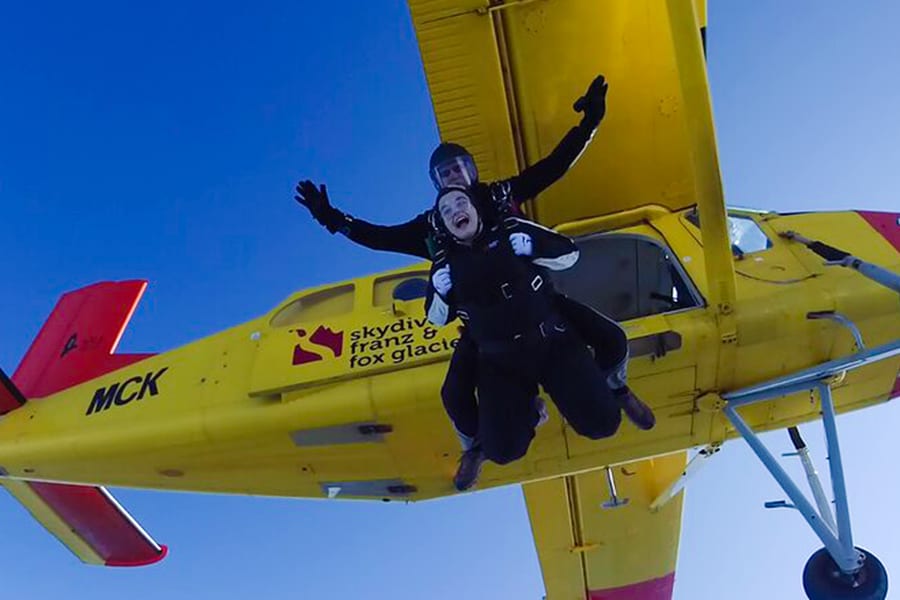 Tandem Skydive at Franz Josef: 10,000ft, 13,000ft, 16,500ft or 18,000ft, Franz Josef