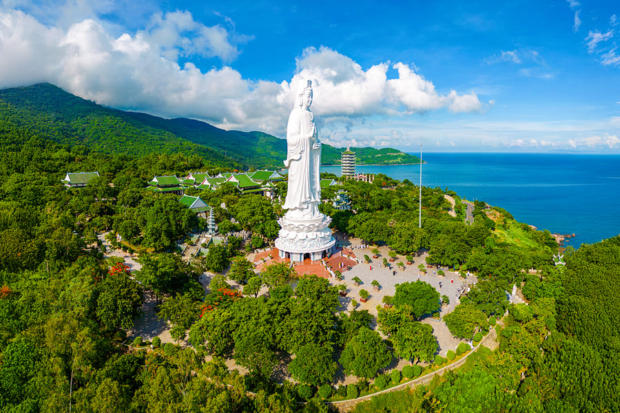 Marble Mountains, Lady Buddha, & Hoi An City Tour with Transfers, Da Nang