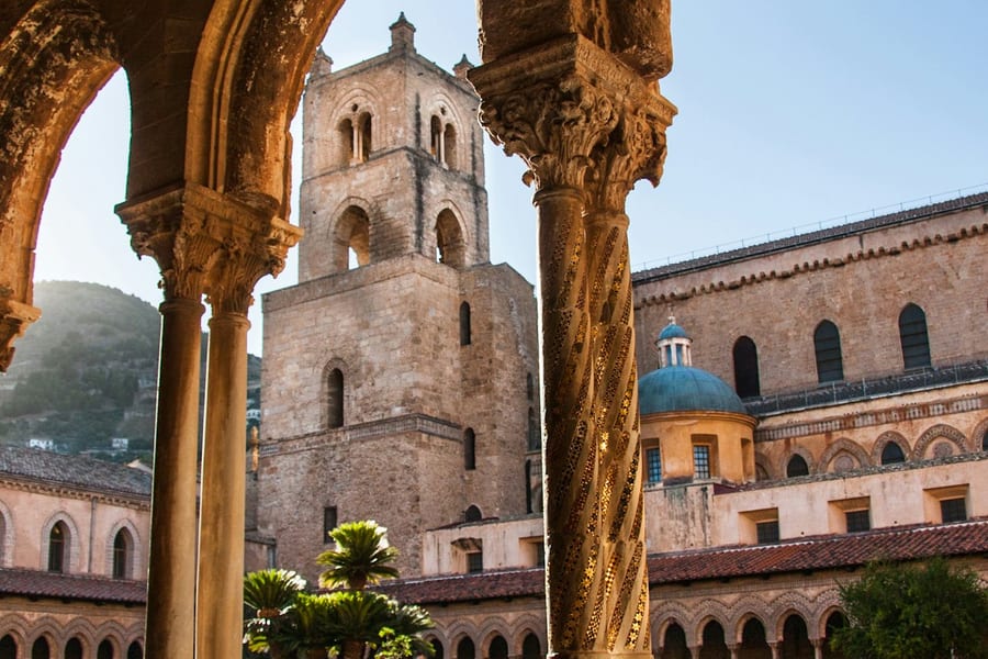 Monreale: Cloister of Santa Maria Nuova Entry Ticket, at Cathedral of Monreale