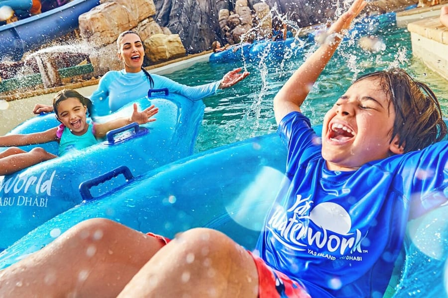 Yas Waterworld: Entry Ticket + Shuttle Service, at Yas Waterworld