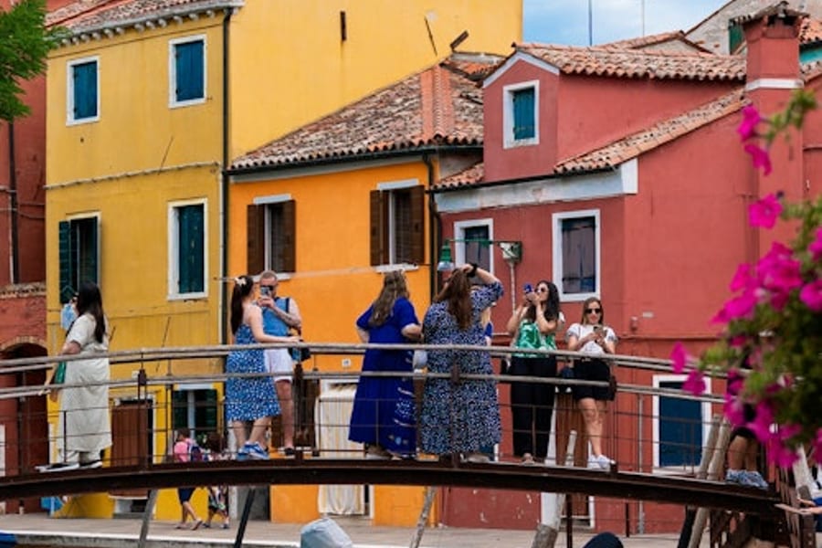 Murano and Burano: Boat Tour + Glassblowing Demo From Train Station, at Murano and Burano Islands Tours
