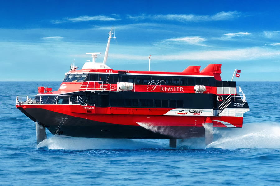 TurboJET Tickets: Macau Outer Harbour Terminal to Hong Kong–Macau Ferry Terminal, Hong Kong