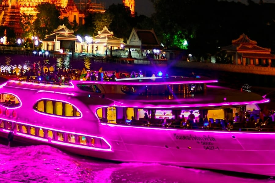 Bangkok: Wonderful Pearl Cruise and Dinner, at Bangkok River Cruises