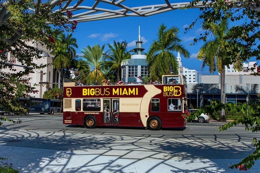 Miami: Hop-on Hop-off Sightseeing Tour, at Hop-on Hop-off Tours Miami, Miami