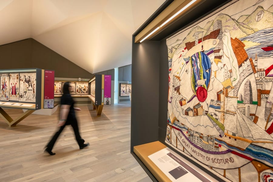 The Great Tapestry of Scotland: Entry Ticket, at The Great Tapestry of Scotland, Galashiels