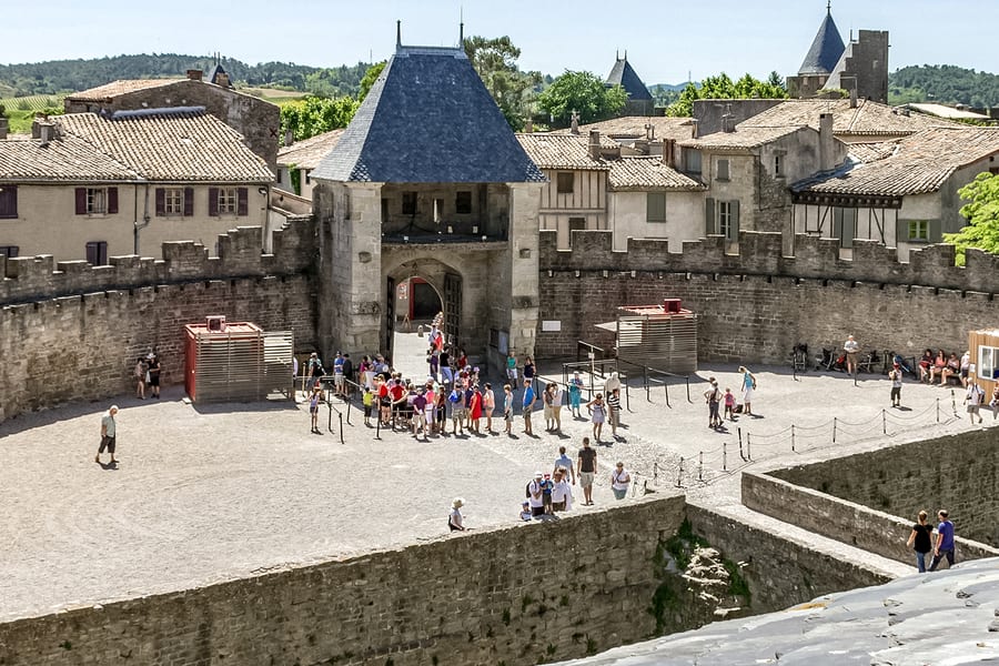 From Toulouse: Transport to Carcassonne with Audioguide, Carcassonne