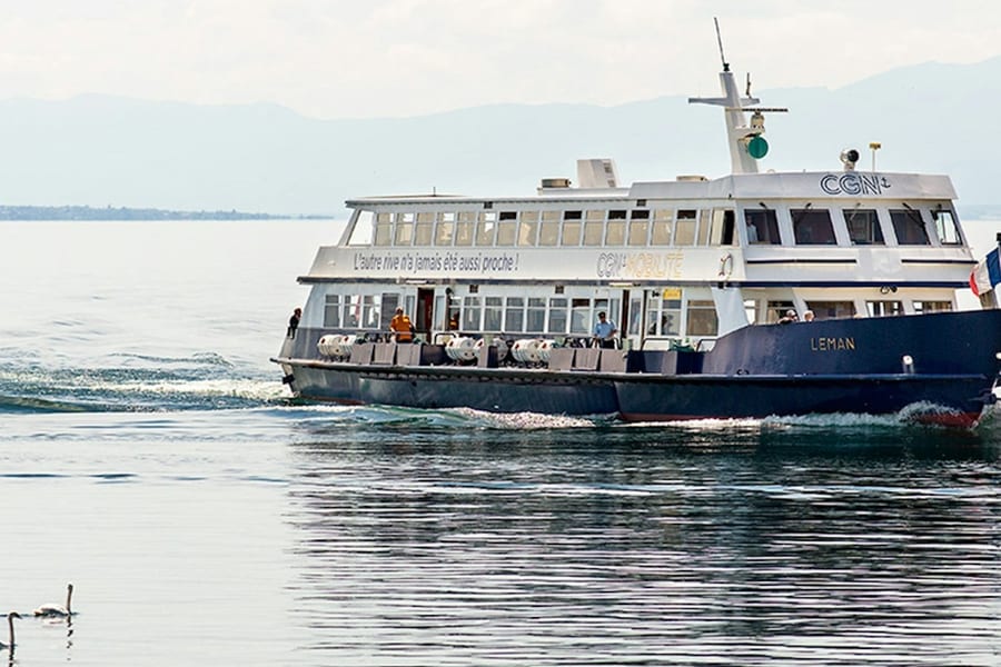 Lausanne to Évian Ferry, at Lausanne Lake Cruises, Lausanne