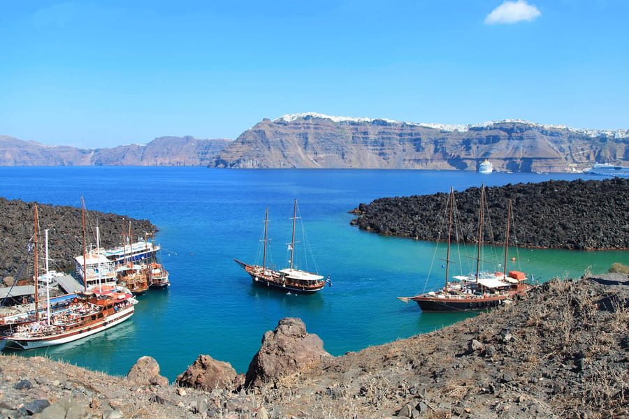 Santorini Volcano & Thirassia Half Day Cruise, Santorini
