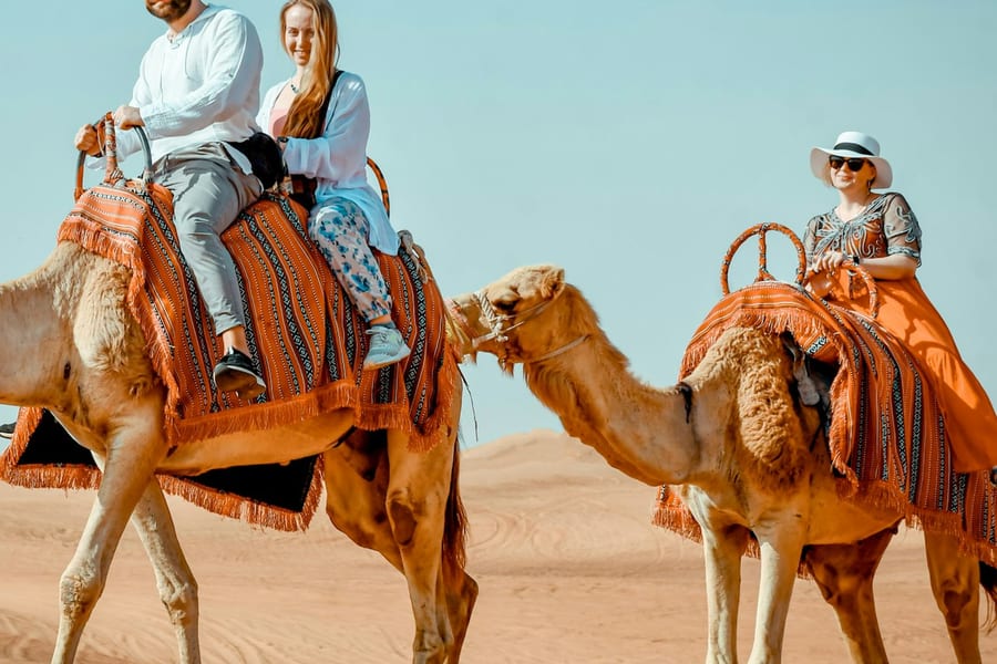 Dubai: Morning Dune-Bashing, Quad Bike, Sandboard & Camel Ride, at Dubai Desert Safari, Dubai