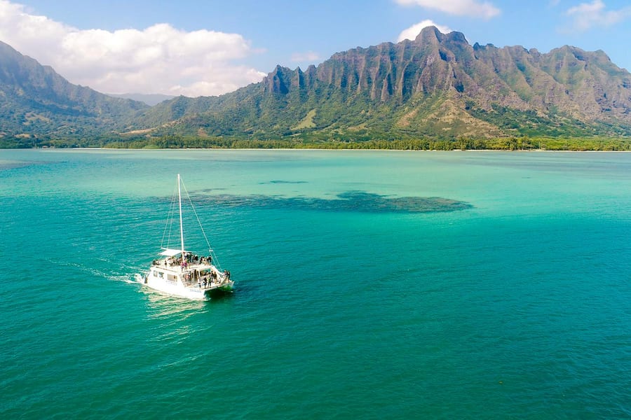 Kualoa Ranch: Ocean Voyage Tour, at Kualoa Ranch, Hawaii