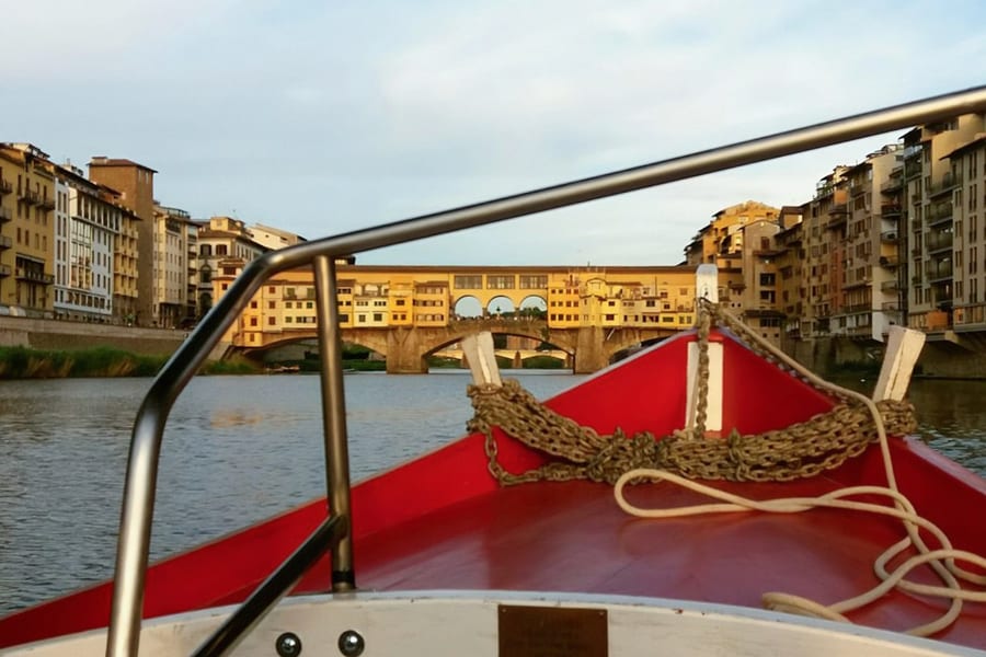 Gabay na Sakay sa Bapor sa Florentine Gondola, Florence