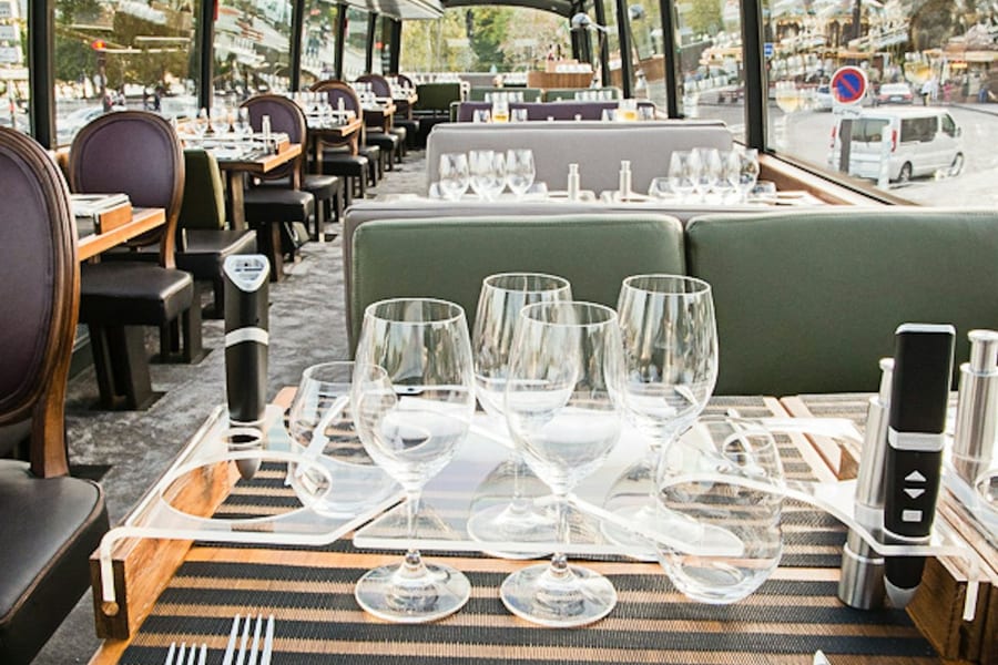 Gastronomic Lunch on the Bustronome, at Paris Hop-on Hop-off Tours