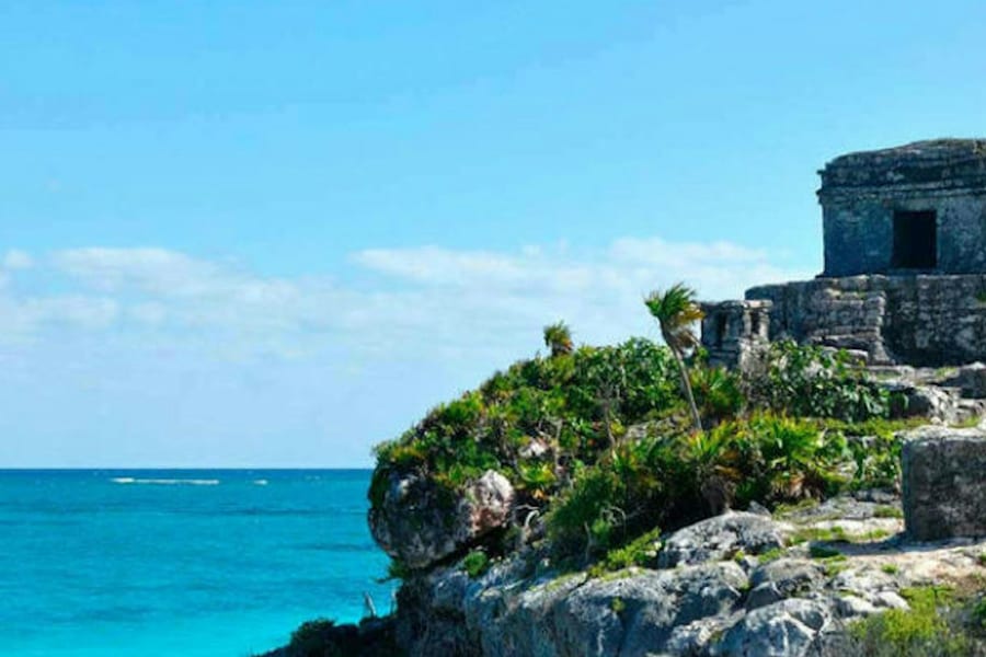 Maya Ruins of Tulum, Mariposa & Chen Ha Cenote: Guided Tour, Entry + Transport, at Mayan Ruins of Tulum