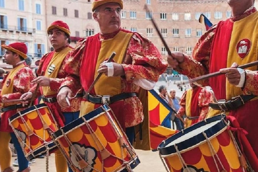 Siena: Guided Walking Tour + Contrada Museum Entry, at Siena Outdoor Activities