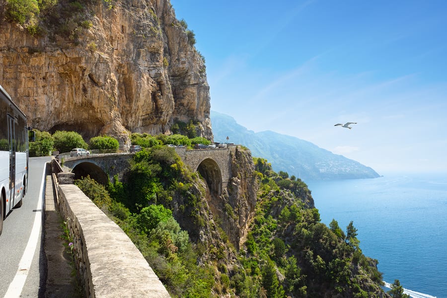 From Naples: Amalfi Coast and Ravello Day Trip with Transfers, Naples