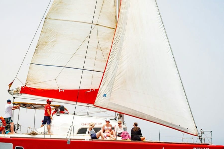 Lobos Island: Catamaran Cruise + Lunch & Drinks, at Fuerteaventura Cruises & Boat Tours, Puerto del Rosario