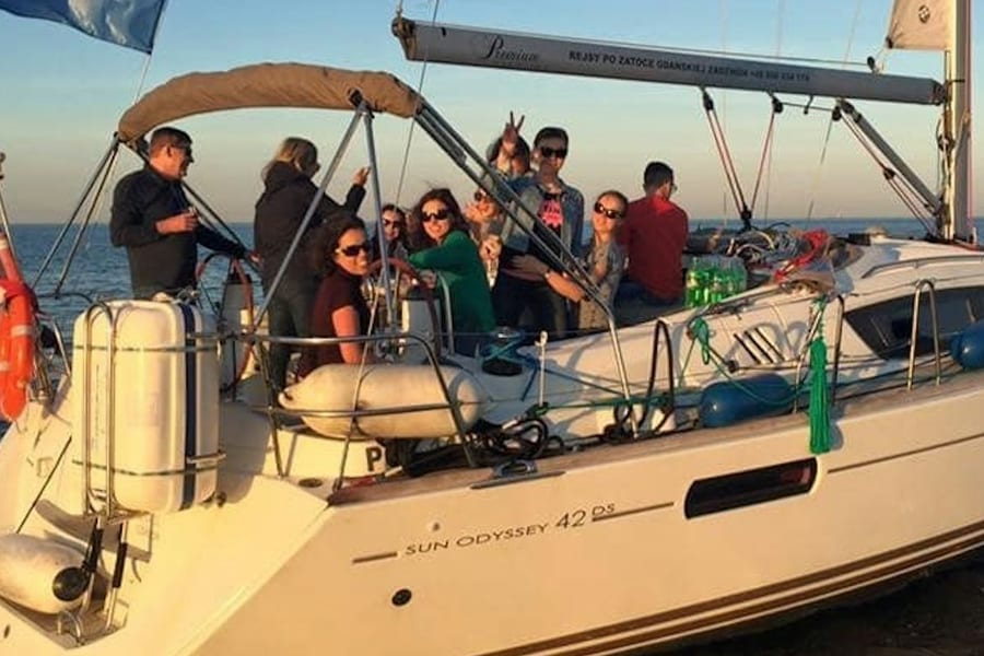 Gdansk: Private Boat Cruise + Drinks, at Gdansk Boat Cruises