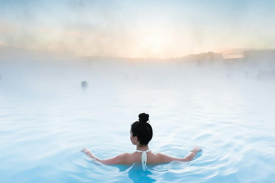 Blue Lagoon: Comfort Admission with Drink, Mud Mask & Towel, at Blue Lagoon