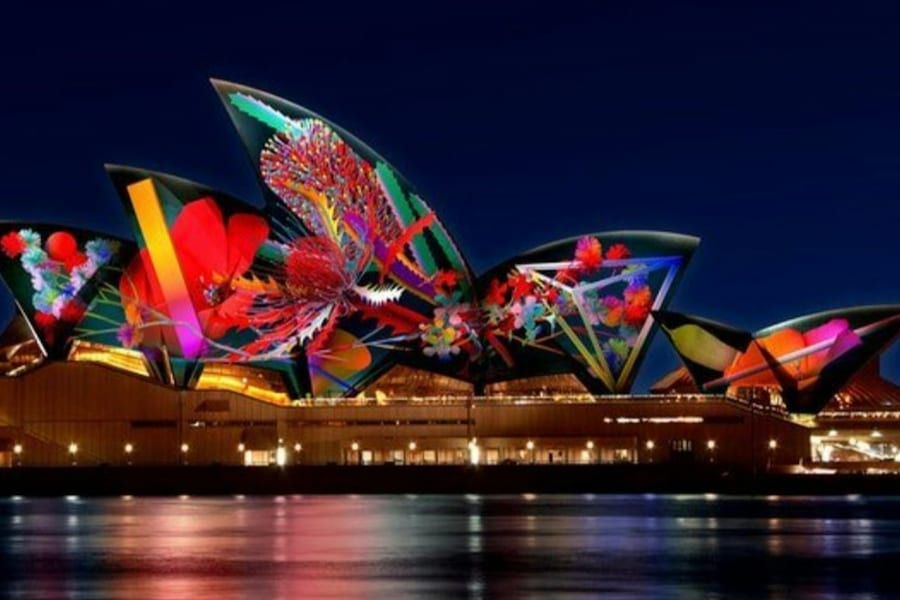 Sydney: 30-Min Vivid Sydney Thunder Jet Cruise, at Vivid Sydney Cruises
